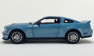 Shelby Collectibles SC18006 - 1/18 2007 Ford Mustang Shelby GT500 - Windveil Blue scale replica