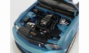 Shelby Collectibles SC18006 - 1/18 2007 Ford Mustang Shelby GT500 - Windveil Blue scale replica