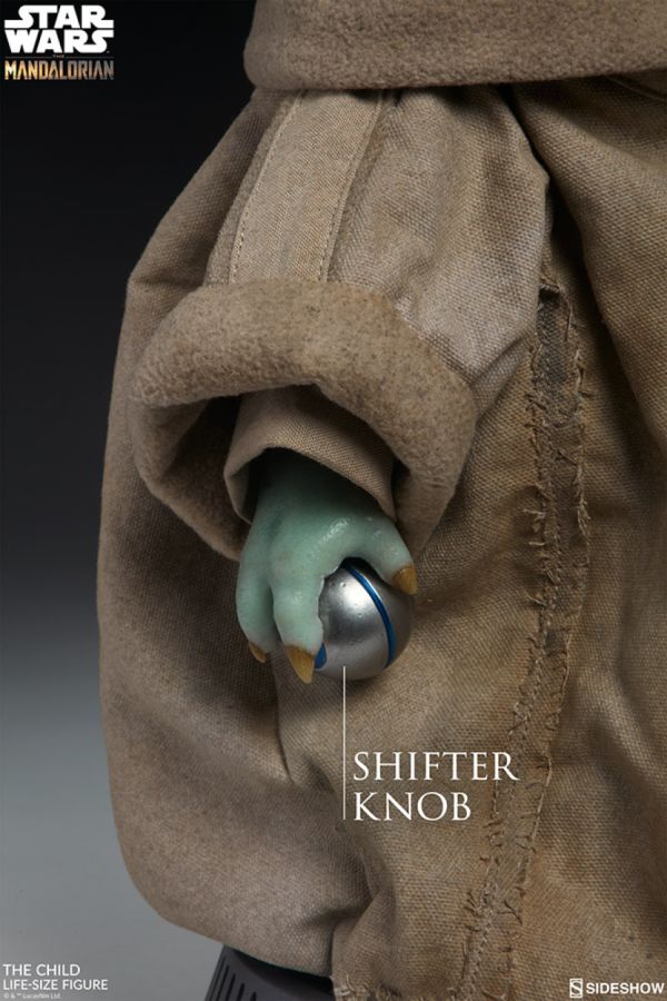 Sideshow Collectibles SID400369- Star Wars: The Mandalorian - Grogu The Child Life-Size Statue