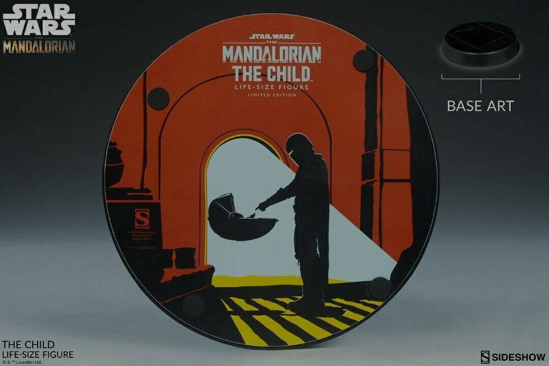 Sideshow Collectibles SID400369- Star Wars: The Mandalorian - Grogu The Child Life-Size Statue