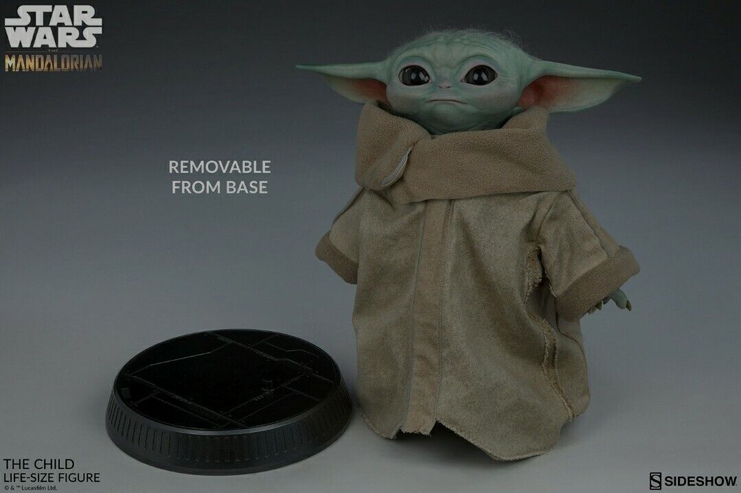 Sideshow Collectibles SID400369- Star Wars: The Mandalorian - Grogu The Child Life-Size Statue