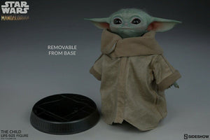 Sideshow Collectibles SID400369- Star Wars: The Mandalorian - Grogu The Child Life-Size Statue