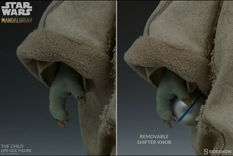 Sideshow Collectibles SID400369- Star Wars: The Mandalorian - Grogu The Child Life-Size Statue