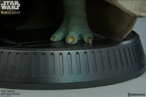 Sideshow Collectibles SID400369- Star Wars: The Mandalorian - Grogu The Child Life-Size Statue