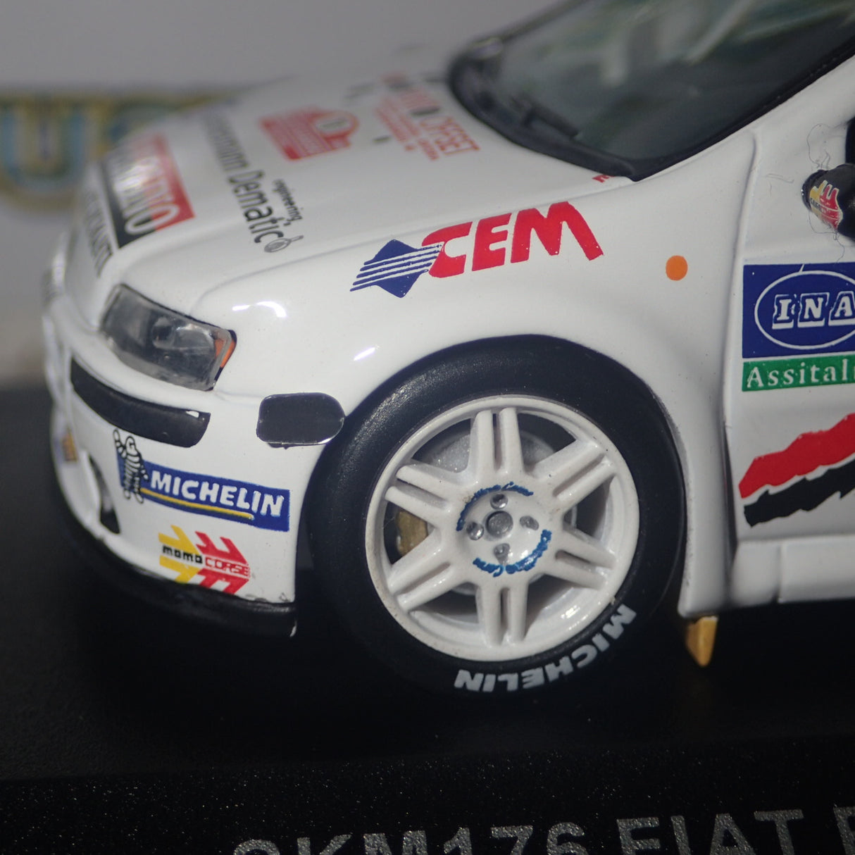 SKID SKM176 - 1/43 Scale Fiat Punto Kit Car Perlino #78 L. Cantamessa - P. Capolono Sanremo 2000 Diecast Scale Model Replica