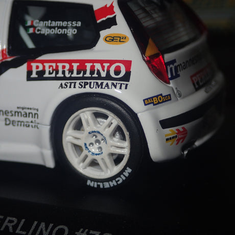 SKID SKM176 - 1/43 Scale Fiat Punto Kit Car Perlino #78 L. Cantamessa - P. Capolono Sanremo 2000 Diecast Scale Model Replica