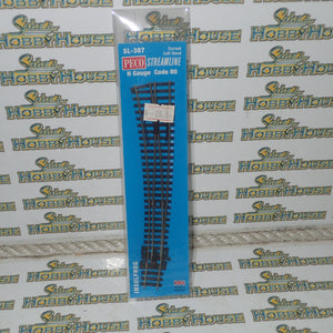 PECO - N Gauge/Scale - Code 80 Left Hand Curved Turnout Insulfrog #SL-387