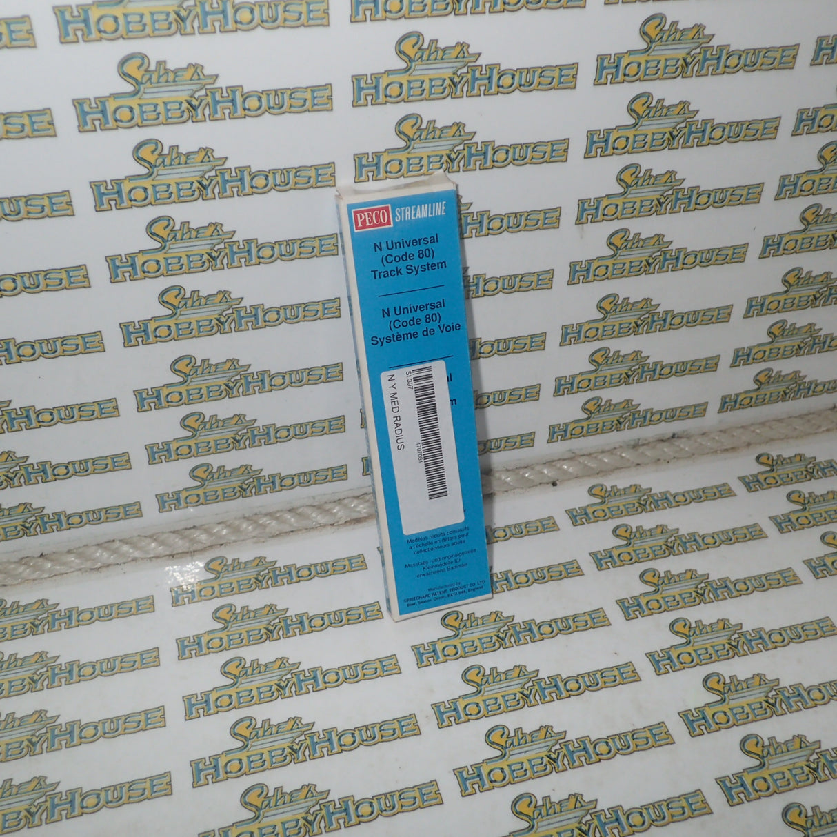 PECO – N Gauge/Scale – Code 80 Medium Radius Y Turnout #SL-397