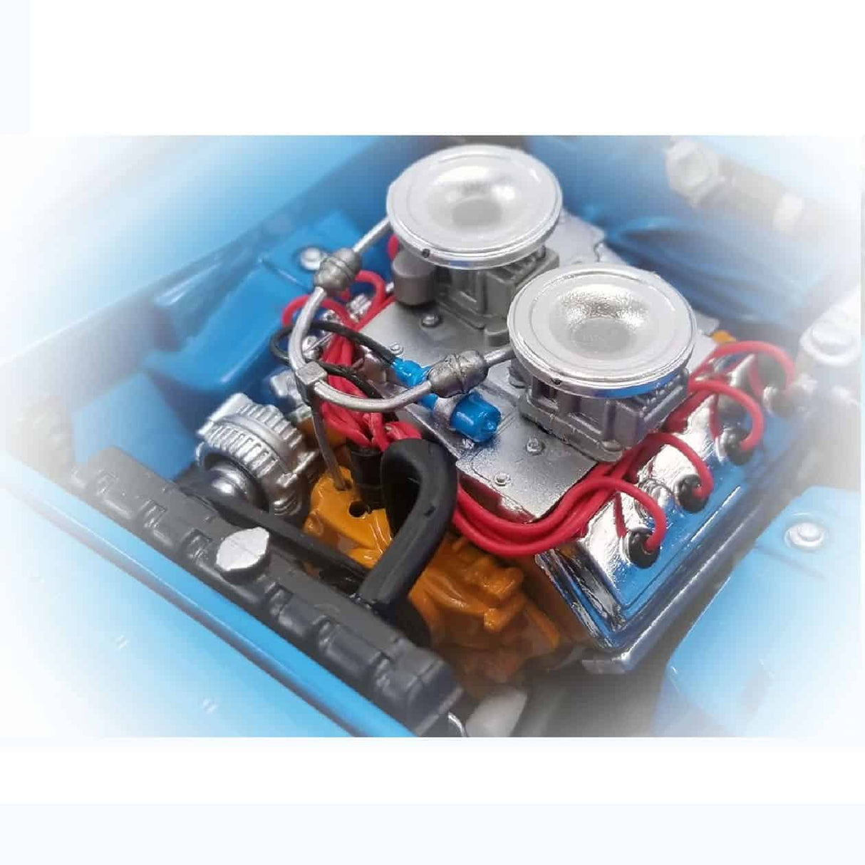 ACME - 1/18 Scale - A1806117E 426 HEMI ENGINE & TRANSMISSION Scale Model Replica