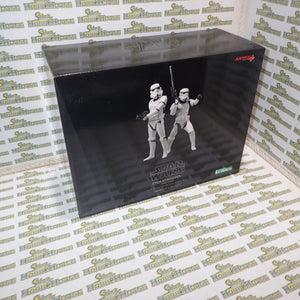 Kotobukiya SW62/7500 1/10 Scale STAR WARS The Force Awakens First Order Stormtrooper ArtFX (2 Pack)