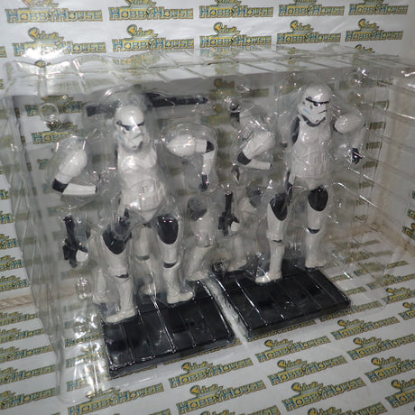 Kotobukiya SW62/7500 1/10 Scale STAR WARS The Force Awakens First Order Stormtrooper ArtFX (2 Pack)