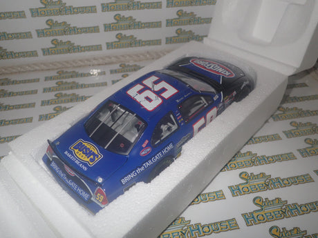 CFS Checkered Flag Sports - 1/24 Scale - Champion Series - 2008 Ambrose #59 “Kingsford Tailgate” Ford Fusion Diecast Model Replica