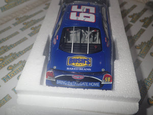 CFS Checkered Flag Sports - 1/24 Scale - Champion Series - 2008 Ambrose #59 “Kingsford Tailgate” Ford Fusion Diecast Model Replica
