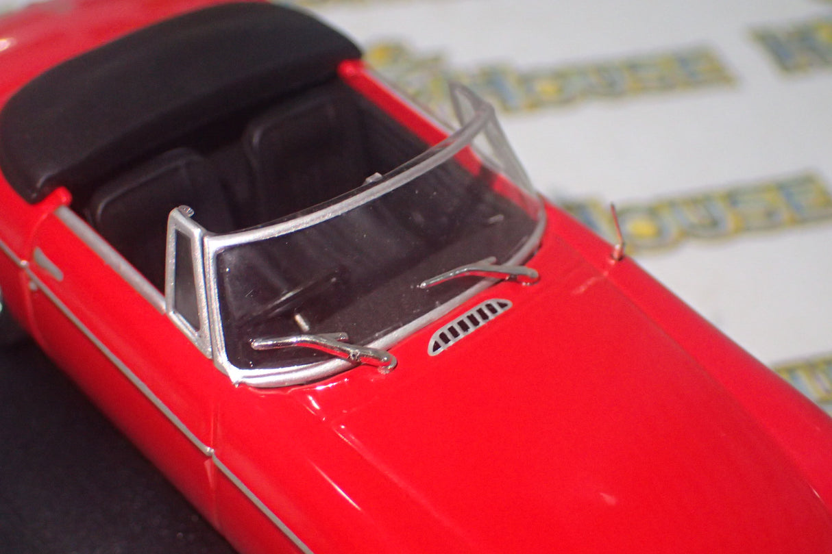 Triple 9 Collection T9P100001 - 1/43 Scale Premium Series Red 1964 MG B Convertible Diecast Model Replica