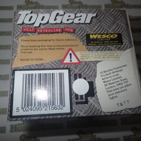 Wesco TG77 D - BBC Top Gear Heat Reveal Mug with the stig