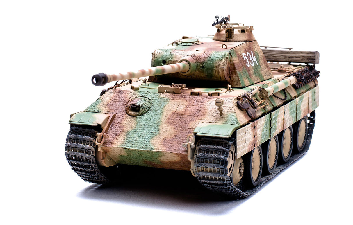 Meng Models - TS-035 1/35 Scale - GERMAN MEDIUM TANK Sd.Kfz.171 PANTHER Ausf.A LATE Plastic Model Kit