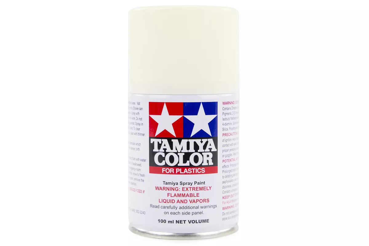 Tamiya 85007 - TS-7 Racing white Lacquer Spray Paint