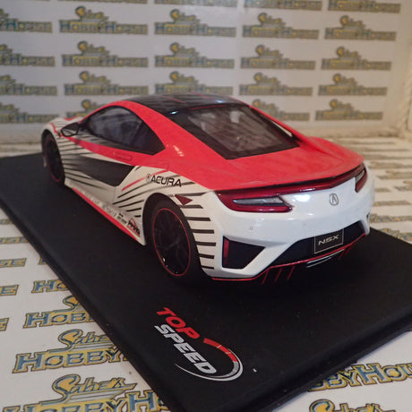 Top Speed Models TS0010 - 1/18 Scale - Acura NSX 2015 Pikes Peak Pace Car Scale Model Replica