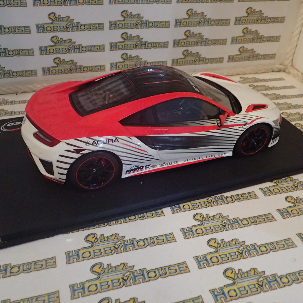 Top Speed Models TS0010 - 1/18 Scale - Acura NSX 2015 Pikes Peak Pace Car Scale Model Replica