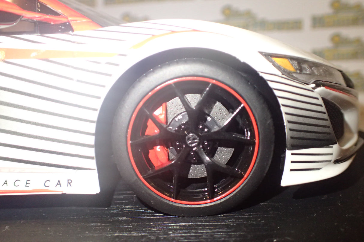 Top Speed Models TS0010 - 1/18 Scale - Acura NSX 2015 Pikes Peak Pace Car Scale Model Replica
