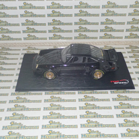 Top Speed Models TS0060 - 1/18 Scale - 1976 Porsche 934 in Black Model Replica
