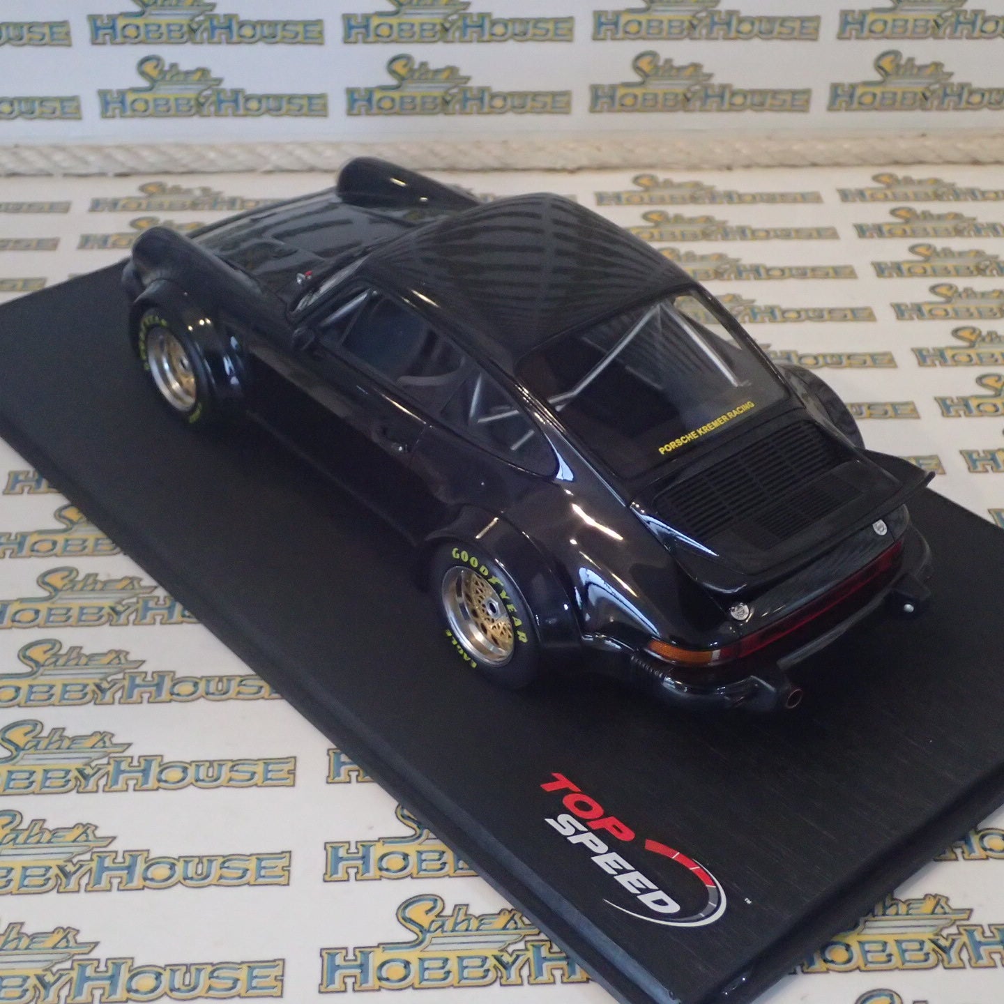 Top Speed Models TS0060 - 1/18 Scale - 1976 Porsche 934 in Black