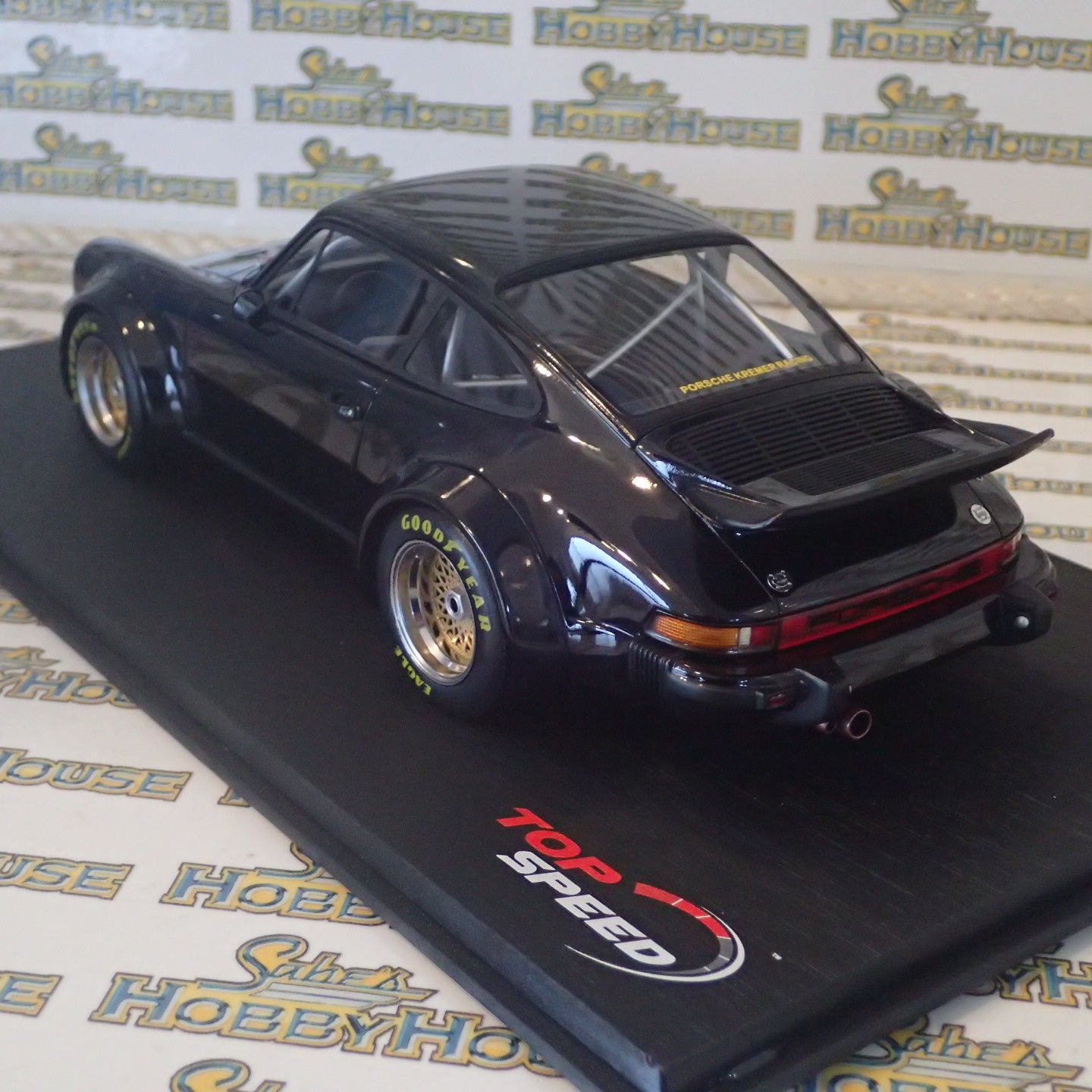 Top Speed Models TS0060 - 1/18 Scale - 1976 Porsche 934 in Black