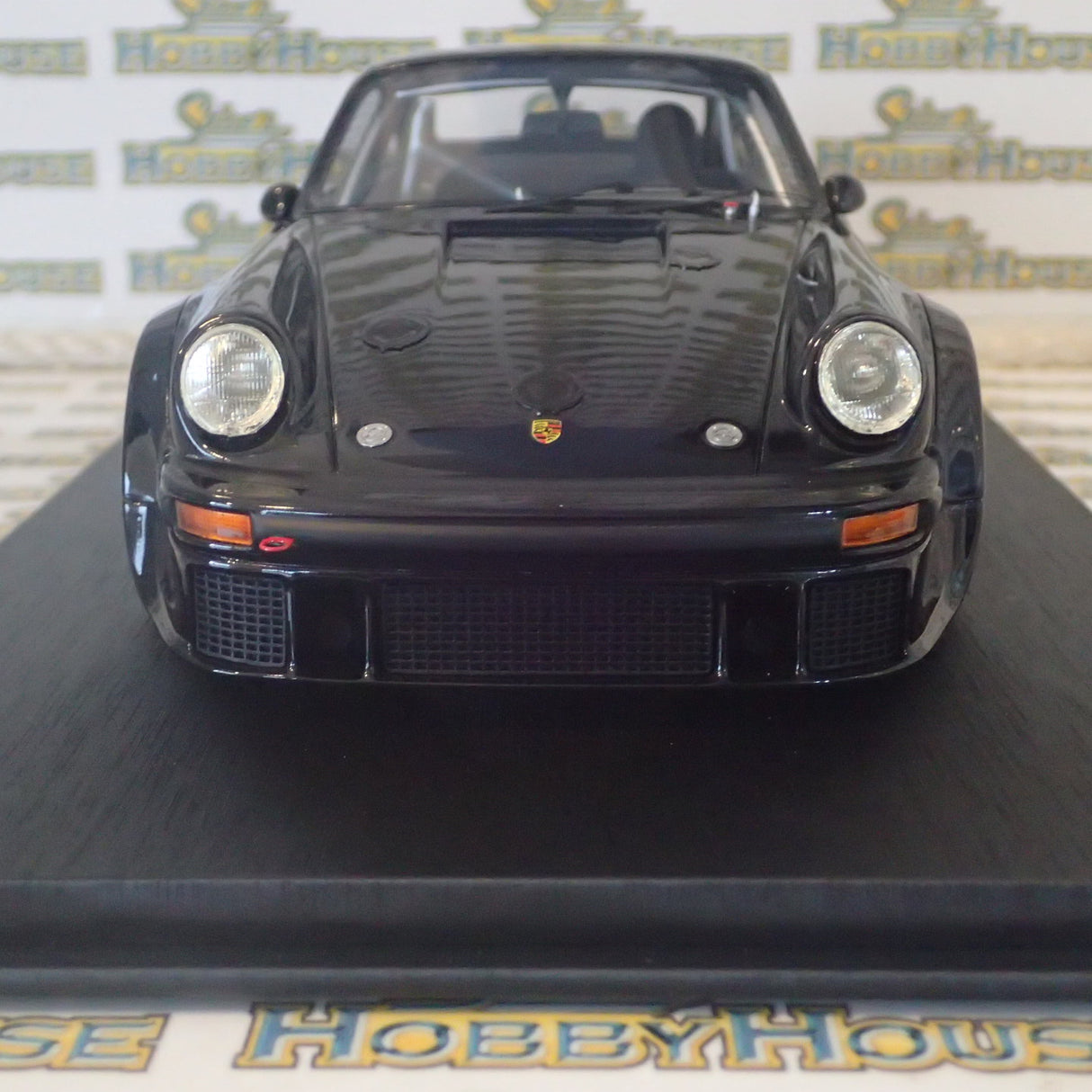 Top Speed Models TS0060 - 1/18 Scale - 1976 Porsche 934 in Black Model Replica