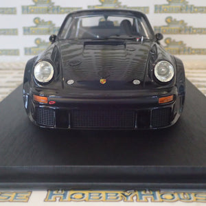 Top Speed Models TS0060 - 1/18 Scale - 1976 Porsche 934 in Black Model Replica