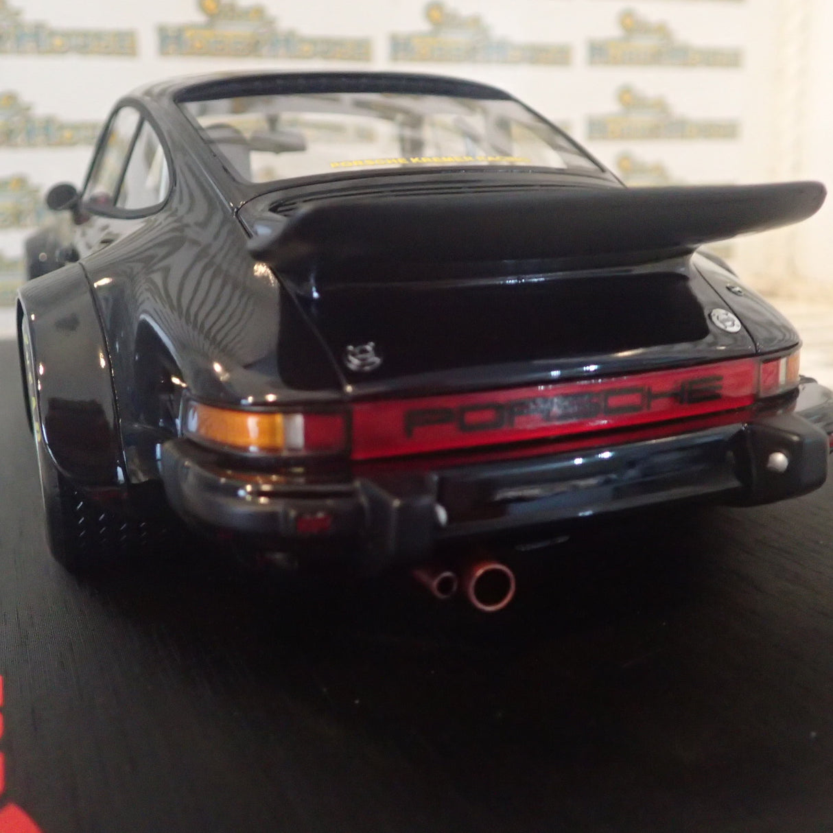 Top Speed Models TS0060 - 1/18 Scale - 1976 Porsche 934 in Black Model Replica