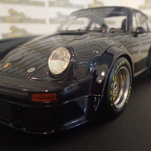 Top Speed Models TS0060 - 1/18 Scale - 1976 Porsche 934 in Black Model Replica