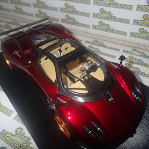 Top Speed Models TS0098 - 1/18 Scale - Pagani Zonda F in Rosso Dubai Scale Model Replica