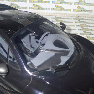 TSM Models TSM161204 - 1/12 Scale with DEFECTS 2014 McLaren P1 in Gotham Black Resin Scale Model