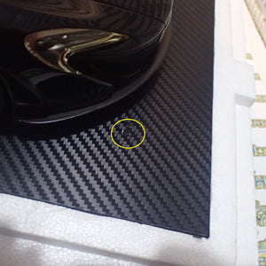 TSM Models TSM161204 - 1/12 Scale with DEFECTS 2014 McLaren P1 in Gotham Black Resin Scale Model