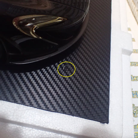 TSM Models TSM161204 - 1/12 Scale with DEFECTS 2014 McLaren P1 in Gotham Black Resin Scale Model