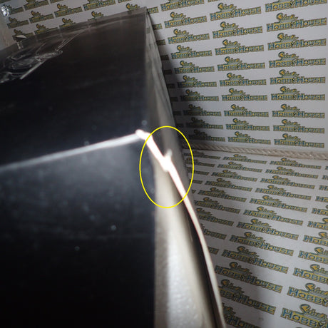 TSM Models TSM161204 - 1/12 Scale with DEFECTS 2014 McLaren P1 in Gotham Black Resin Scale Model