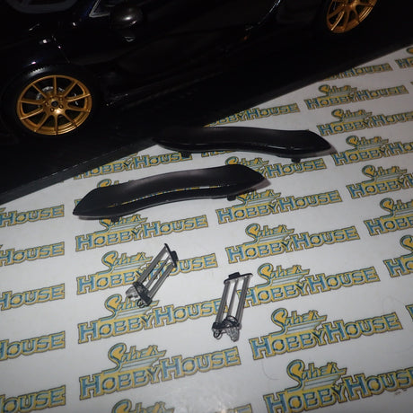 TSM Models TSM161204 - 1/12 Scale with DEFECTS 2014 McLaren P1 in Gotham Black Resin Scale Model