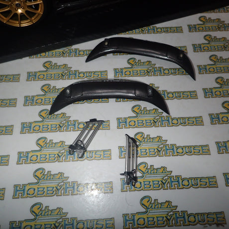 TSM Models TSM161204 - 1/12 Scale with DEFECTS 2014 McLaren P1 in Gotham Black Resin Scale Model