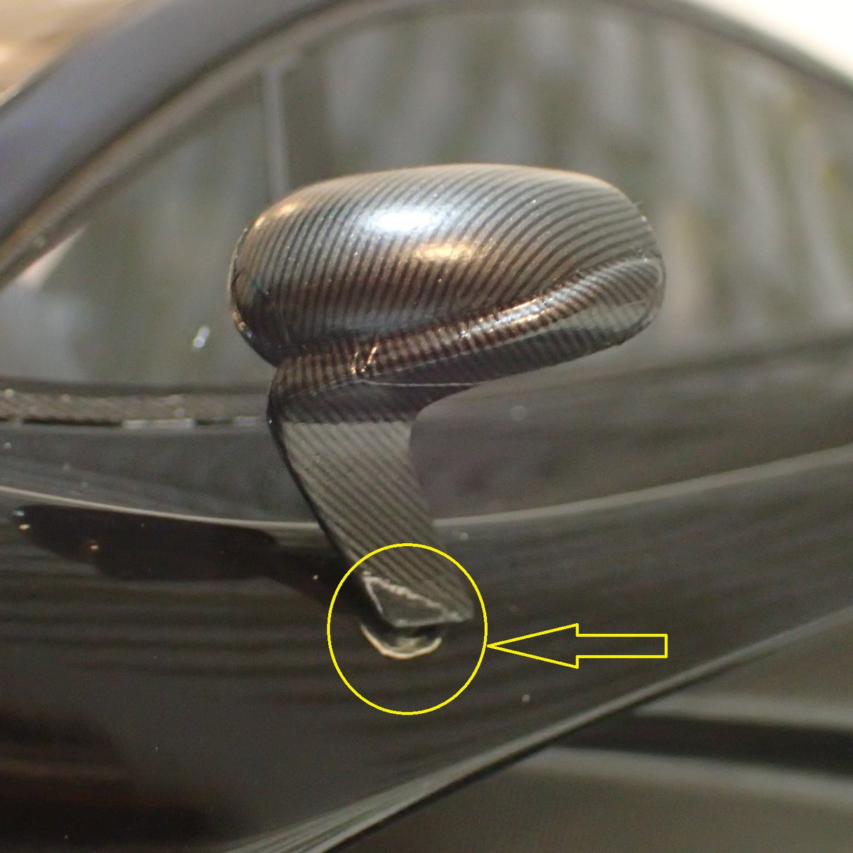 TSM Models TSM161204 - 1/12 Scale with DEFECTS 2014 McLaren P1 in Gotham Black Resin Scale Model