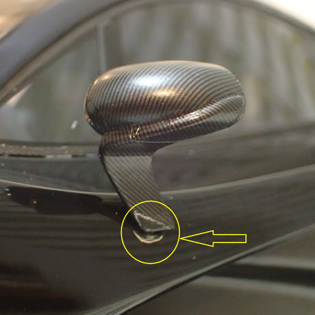 TSM Models TSM161204 - 1/12 Scale with DEFECTS 2014 McLaren P1 in Gotham Black Resin Scale Model