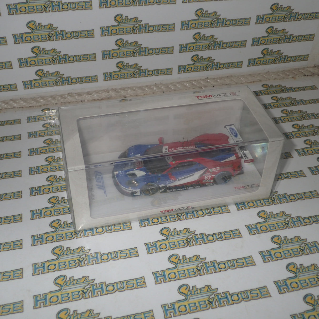 TSM Model TSM430104 - 1/43 Scale Ford GT #67 GTLM IMSA Monterey GP Winner TRUESCALE MINIATURES Model Replica