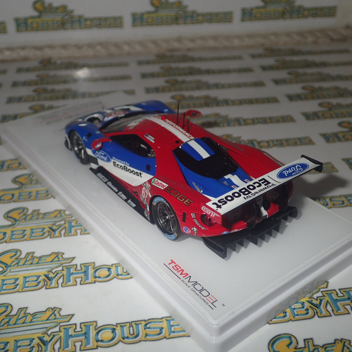 TSM Model TSM430104 - 1/43 Scale Ford GT #67 GTLM IMSA Monterey GP Winner TRUESCALE MINIATURES Model Replica