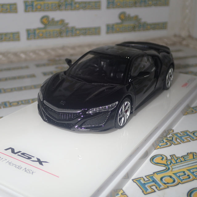 TSM Model TSM430127 - 1/43 Scale Honda NSX 2017 Berlina Black Carbon Fiber Sport Package TRUESCALE MINIATURES Model Replica