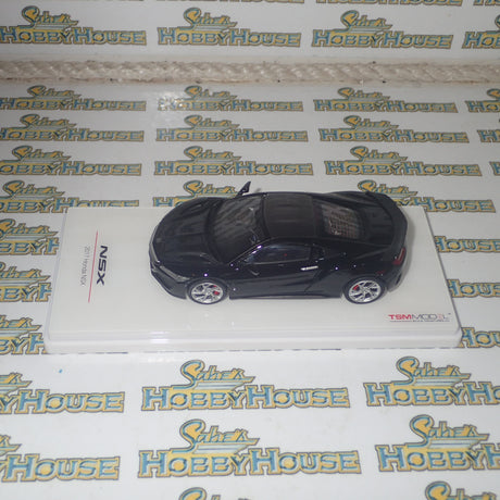 TSM Model TSM430127 - 1/43 Scale Honda NSX 2017 Berlina Black Carbon Fiber Sport Package TRUESCALE MINIATURES Model Replica