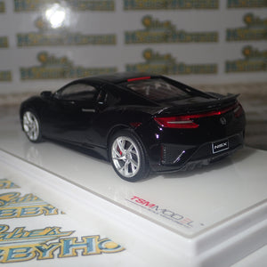TSM Model TSM430127 - 1/43 Scale Honda NSX 2017 Berlina Black Carbon Fiber Sport Package TRUESCALE MINIATURES Model Replica