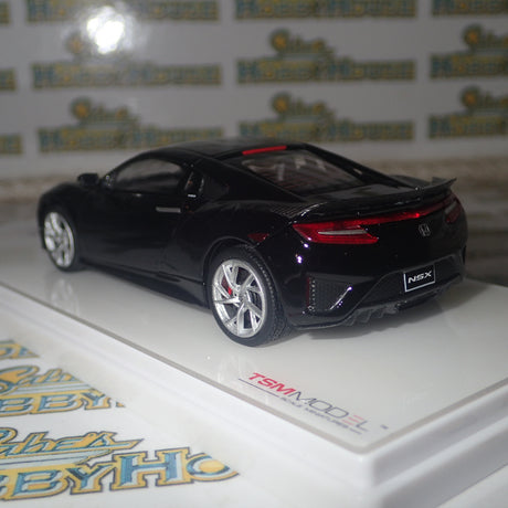 TSM Model TSM430127 - 1/43 Scale Honda NSX 2017 Berlina Black Carbon Fiber Sport Package TRUESCALE MINIATURES Model Replica