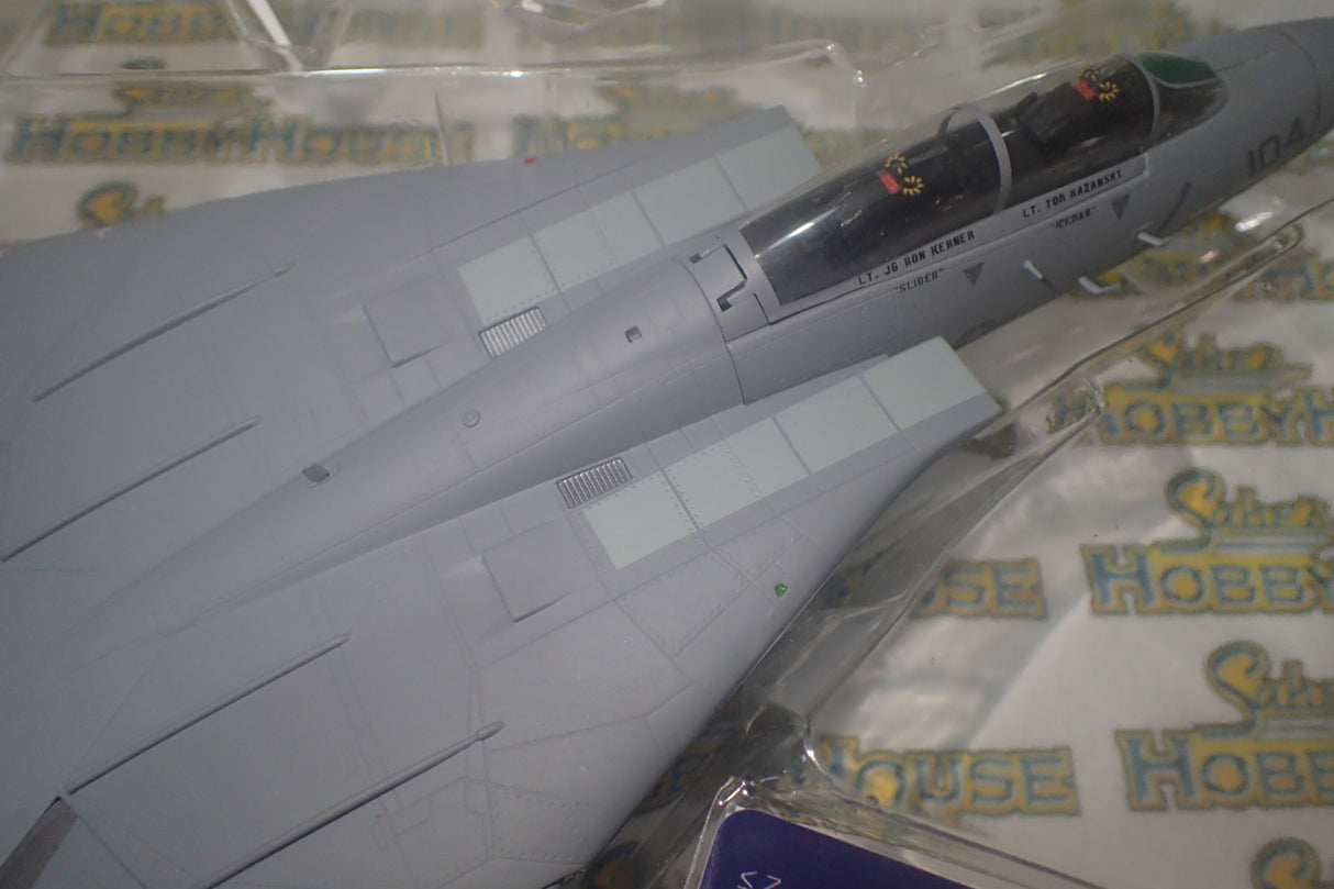 TSM Model TSMWTP002 - 1/72 Scale - "TOPGUN" Northrop Grumman F-14A VFA-213 #104 Top Gun Movie "Iceman & Slider" Scale Model Replica