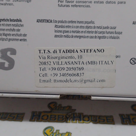 TTS by BRM TTS013 - 1/24 Scale Fiat Abarth 1000 TCR #264 Slot Car