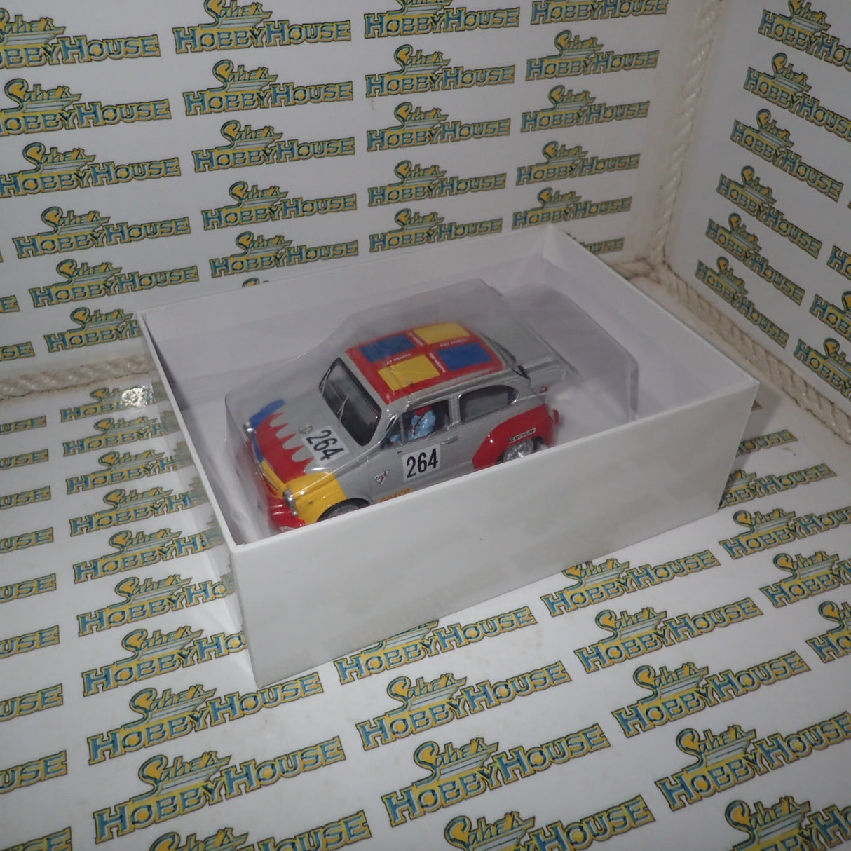 TTS by BRM TTS013 - 1/24 Scale Fiat Abarth 1000 TCR #264 Slot Car