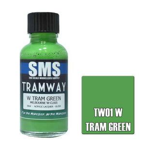 The Scale Modellers Supply - TRAMWAY - W CLASS COLOUR SET Acrylic Lacquer 3 x 30ml Bottles TWSET01